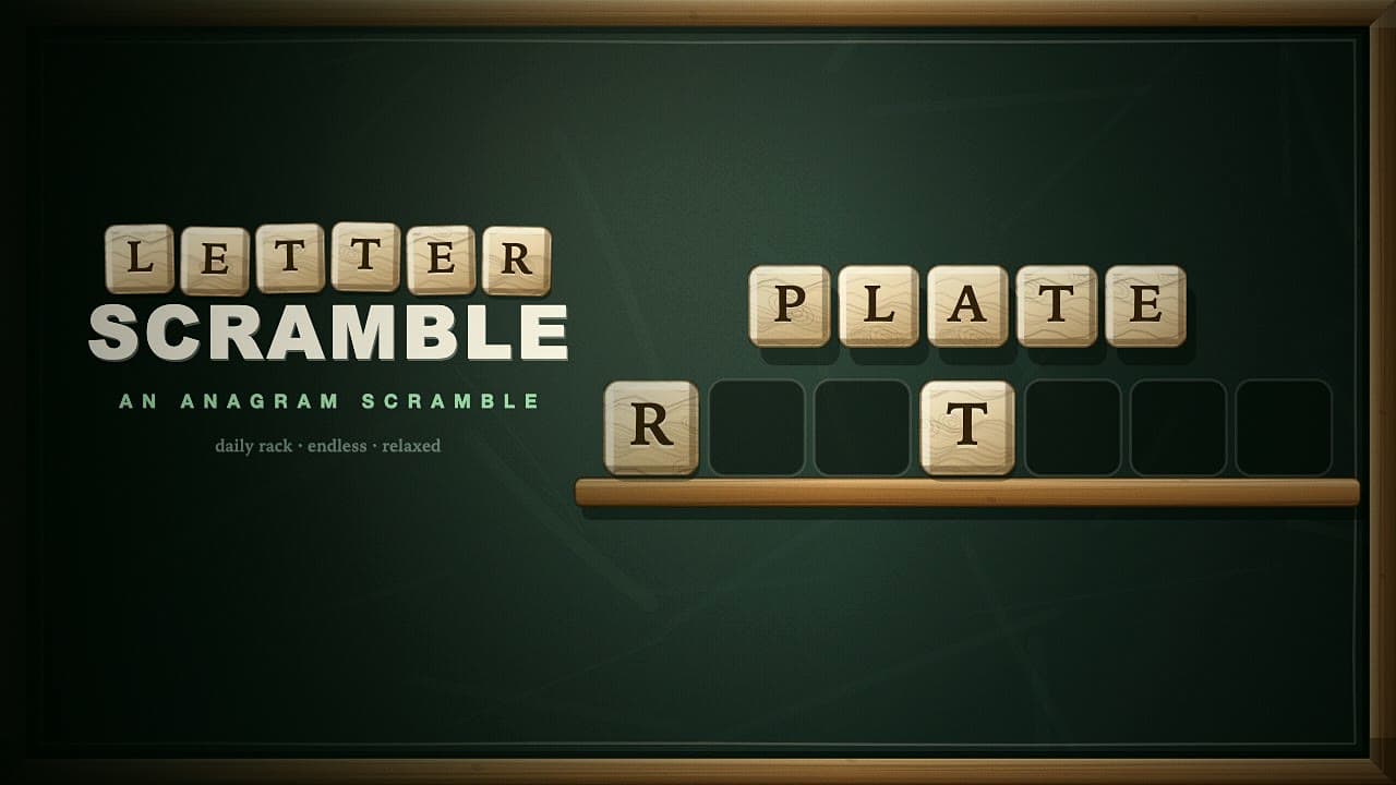Letter Scramble key art