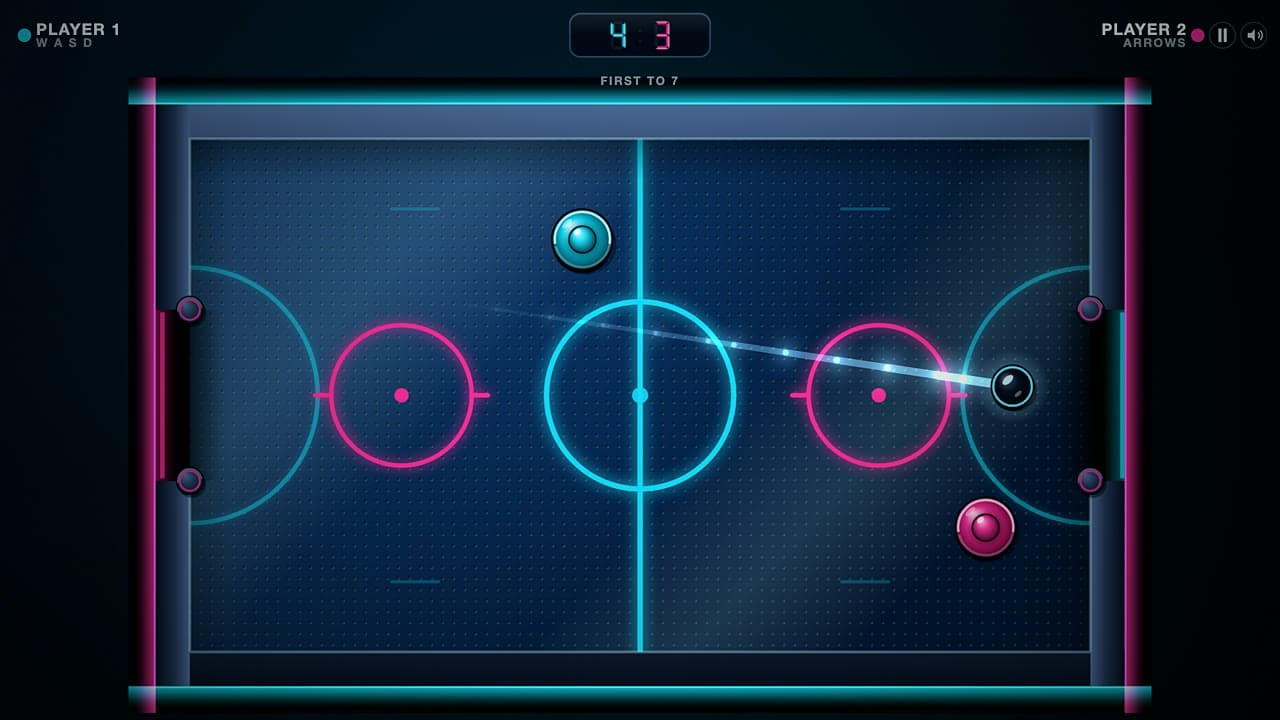 Air Hockey key art