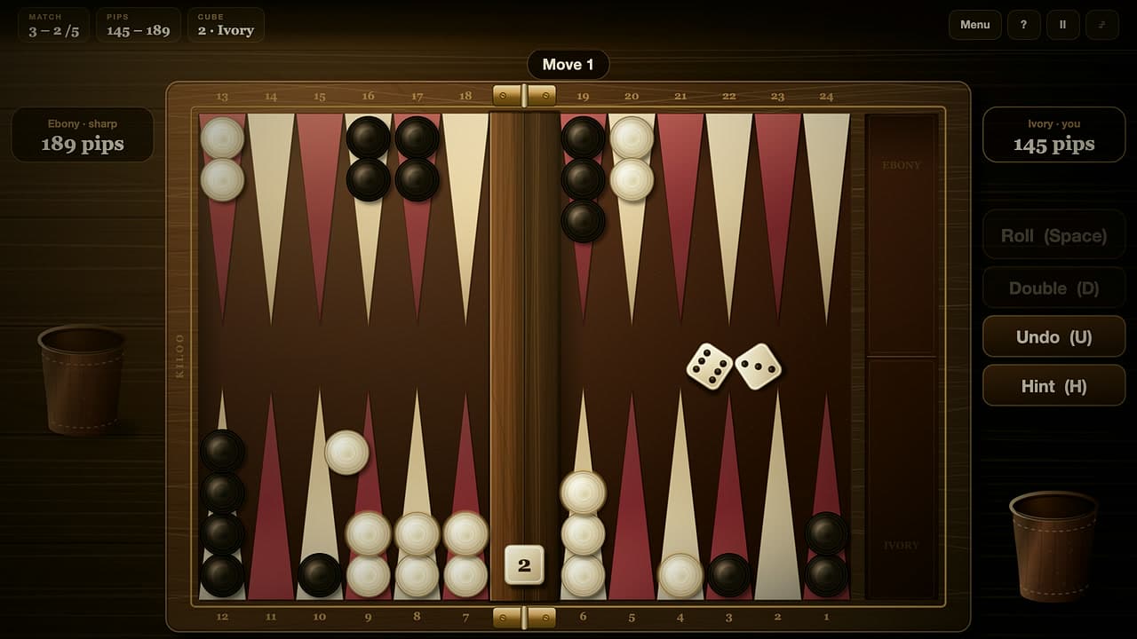 Backgammon key art