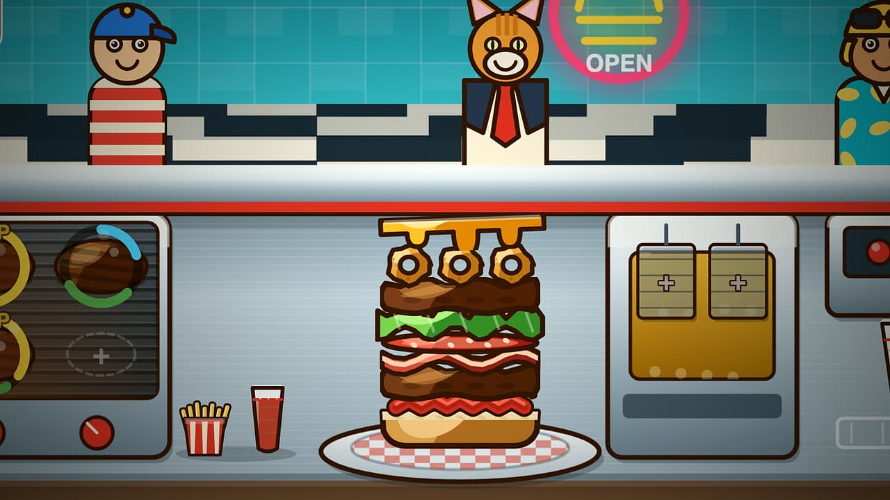 Burger Rush key art