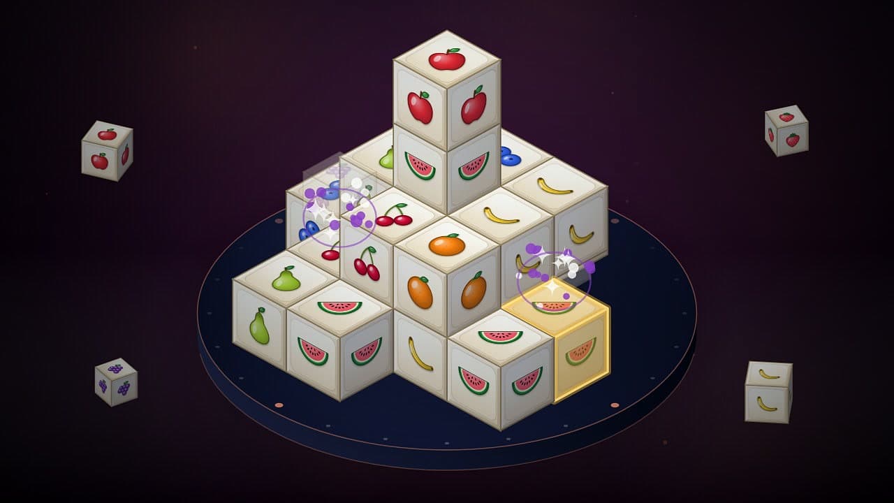 Mahjong Cubes key art