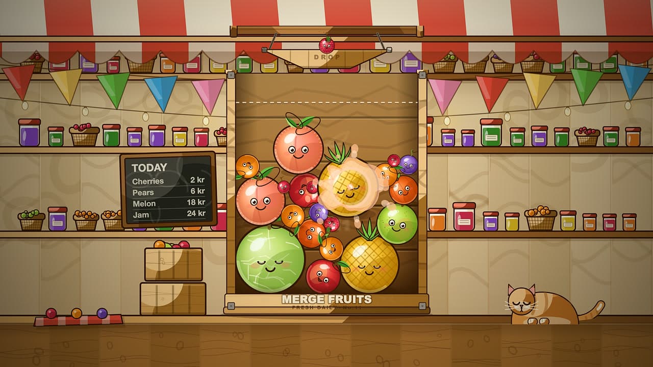 Merge Fruits key art