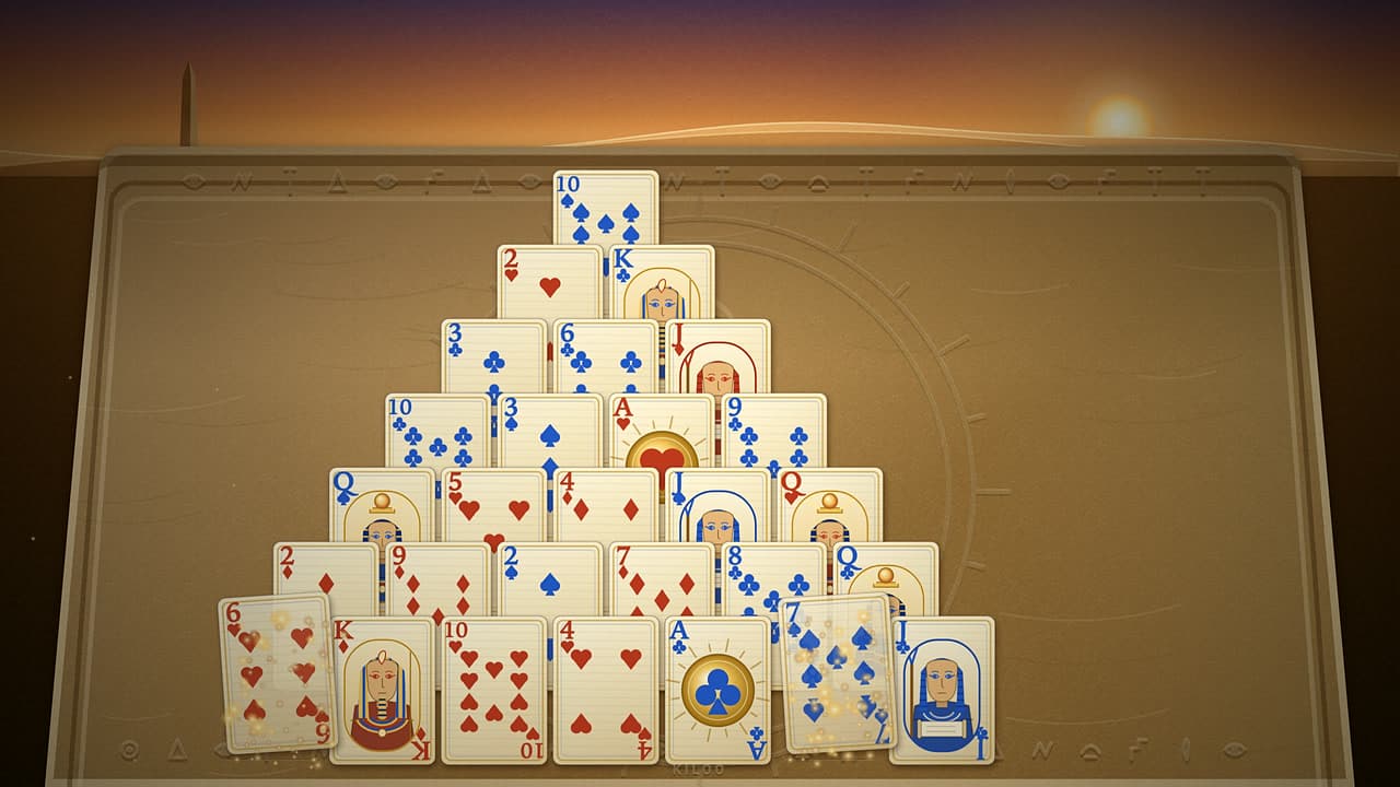 Pyramid Solitaire key art