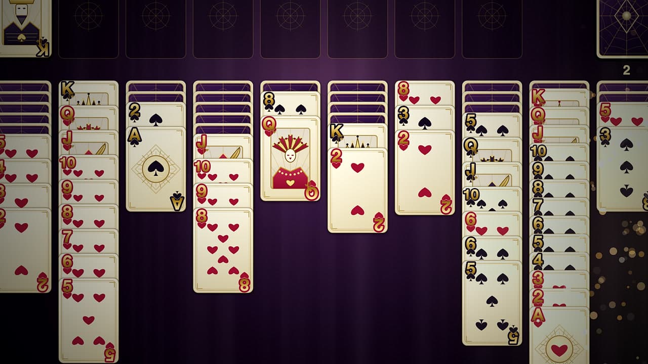 Spider Solitaire key art