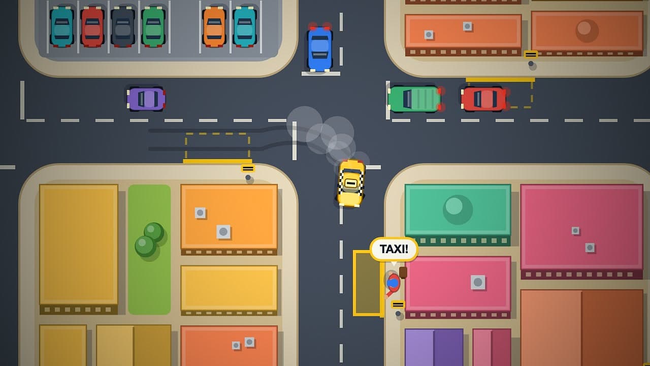 Taxi Dash key art